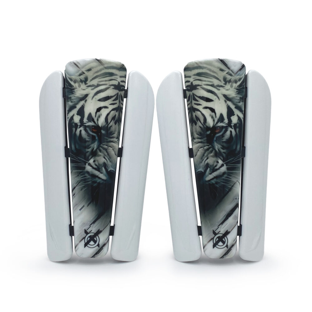 Parastinchi da Calcio – Modello White Tiger